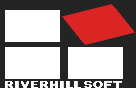 Riverhill Soft logo, reconstructed from ROM entry 1