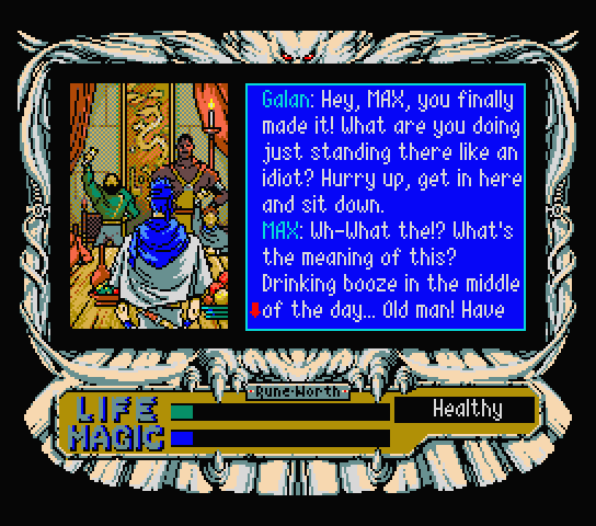 Rune Worth Game scene 005, english translation